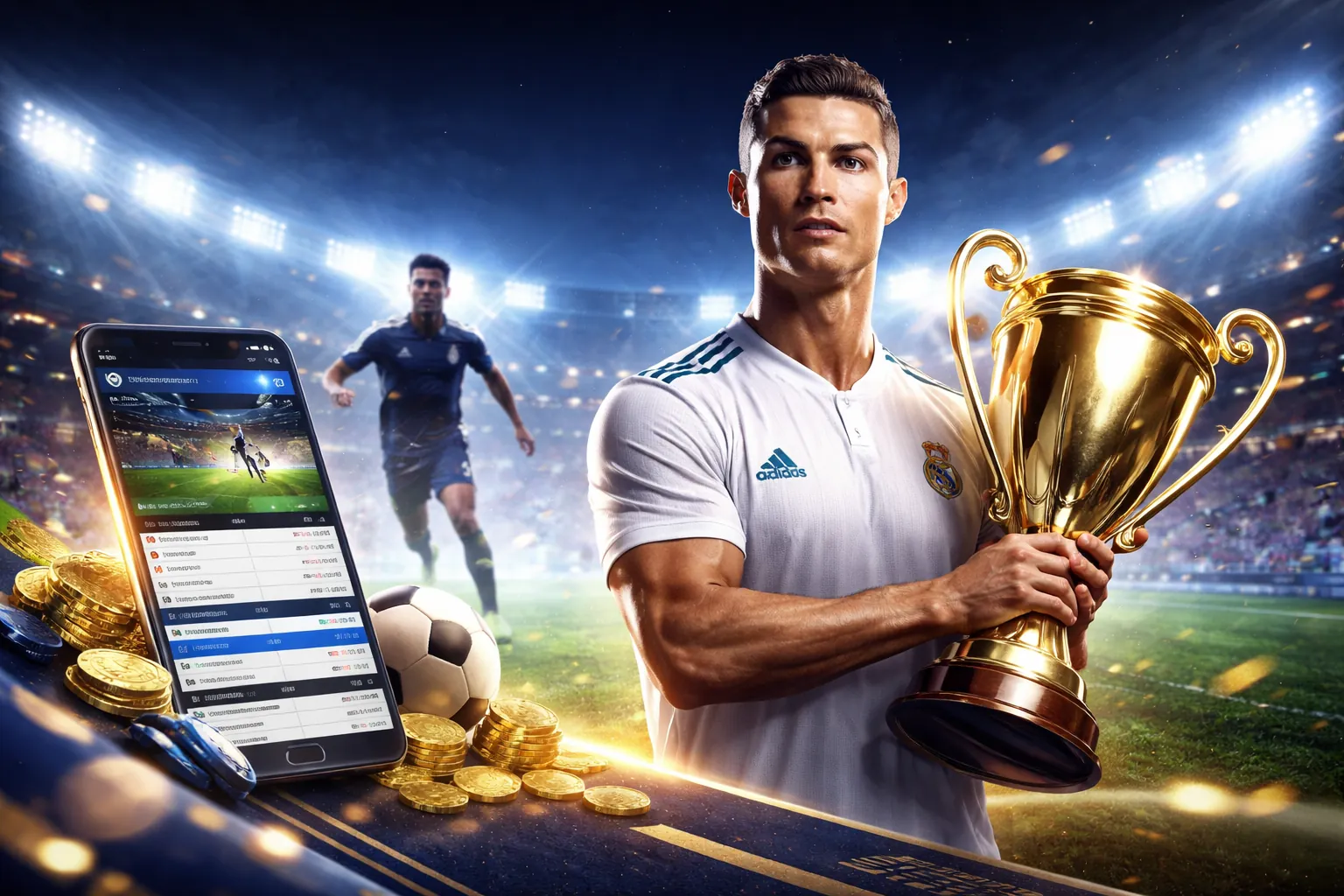 Hình ảnh nền 12BET với các trò chơi cá cược sôi động
